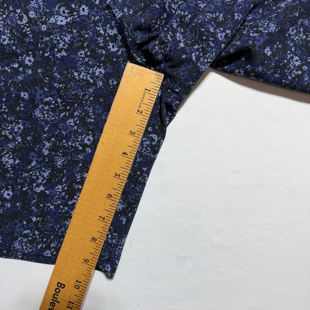Under Armour Men's Golf Shorts Size 32 Navy Blue Floral Camo Print Stretch - Picture 3 of 10